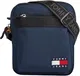Tommy Jeans Herren Umhängetasche Reporter Klein mit Reißverschluss, Blau (Dark Night Navy), Einheitsgröße