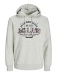 Jack & Jones Kapuzensweatshirt JJELOGO SWEAT HOOD 2 COL 24/25 NOOS Khaki/Grau/Neonfarben/Braun/Dunkelgrün/Beige
