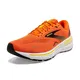 BROOKS Herren Adrenaline Gts 23 Sneaker, Red Orange/Black/Yellow, 43 EU