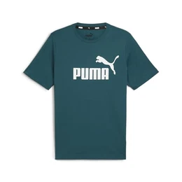 Unisex Ess Logo Tee (S) T-Shirts, Kaltgrün, XL EU