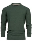 Indicode Herren Injustice Pullover mit Rundhals-Ausschnitt Armeegrün