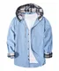 SwissWell Flanellhemd Herren Kariertes Hemd Langarm Holzfällerhemd Casual Button Down Freizeithemd mit Brusttasche