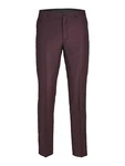 Jack & Jones Stoffhose JPRSOLARIS weinrot