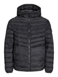 Jack & Jones Jacke JJESPRINT Puffer Hood NOOS Schwarz