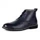 Plilima Stiefeletten Herren Stiefel Boots Schnürstiefeletten Klassische Ungefüttert Männer Chukka Boot Rutschfeste （Blau,41）