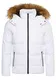 Soulstar Herren warme Winterjacke mit Kapuze Parka Winter-Mantel Jacket Puffer-Jacke Steppjacke S2_HOUNSLOW-FUR-White-L