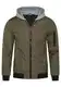 Soulstar Herren leichte Bomberjacke mit Sweat Kapuze Übergangsjacke Blouson mit Stehkragen Jacket Puffer-Jacke S2_MA1 JERSEY HOOD-Olive-S