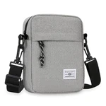 ANPTER Umhängetasche Herren Schultertasche Crossbody Herrentasche Handytasche Herrenhandtasche Kleine Umhängen Tasche Shulder Bag Messenger für Freizeit Urlaub Ausflug Grau