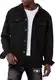 Redbridge Oversized Overshirt im minimalistischen Design Hemdjacke ideal für Casual-Looks Schwarz L