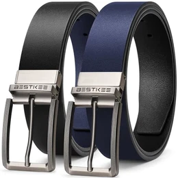 Gürtel Herren, Ledergürtel herren, 35mm Herrengürtel, Männer gürtel, Anzuggürtel, Jeansgürtel für Männer, Ein Gürtel Wendbar Zwei Farben
