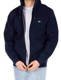 Mini Flag 2 Zip Hoodie, umweltfreundlich, Midnight, XL