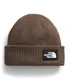 THE NORTH FACE Herren Salty Lined Beanie-Mütze, Smokey Brown, One Size