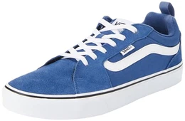 Herren Filmore Sneaker, Suede/Canvas Blue/White, 43 EU