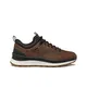 Geox Herren U SPHERICA ACTIF X2 Sneaker, Coffee/Black, 43 EU