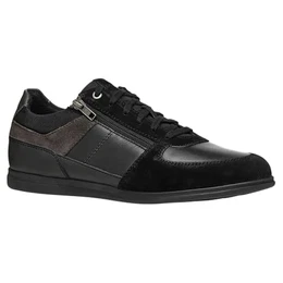 Herren U Renan B Sneaker, Black/Anthracite, 41 EU