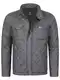 Rock Creek Herren Steppjacke Übergangsjacke Leicht Herrenjacke Männer Jacken Stepp Jacken mit Kapuze Daunenjacke Thremojacke H-347 Dunkelgrau M