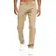 JEEL Herren-Jeans - Regular-Fit Straight-Cut - Stretch - Jeans-Hose Basic Washed 09-Camel 32W / 32L