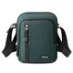 MISWAN Wasserdichte Umhängetasche Herren, 20×8×25cm Schultertasche Herren, Handtaschen für Männer, Kuriertasche aus Nylon, Messenger Bag zum Einkaufen,Verabreden, Reisen oder zur Schule (Armeegrün)