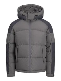 Herren Jacke Outdoorjacke Steppjacke Jcoaero Puffer SN, Farbe:Grau, Artikel:-Asphalt, Größe:M