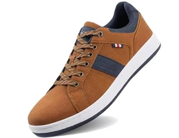 Freizeitschuhe Herren Sneaker Schuhe Walkingschuhe Leichtgewicht Atmungsaktive Sportschuhe Größe41-46EU (bräunlich,41EU)