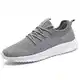 QIJGS Sneaker Herren Running Sportschuhe Laufschuhe Turnschuhe Schuhe Straßenlaufschuhe Wanderschuhe Grau Tennisschuhe Athletic Leicht Fitnesss Jogging Slip on Walking Fashion 43