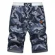 HCSS Kurze Hosen Herren Bermuda Shorts Herren Sommer Chino Shorts Baumwolle Gummizug mit Tunnelzug(Camouflage Blau-M) HCSS Kurze Hosen Herren Bermuda Shorts Herren Sommer Chino Shorts Baumwolle Gummizug mit Tunnelzug(Camouflage Blau-M)