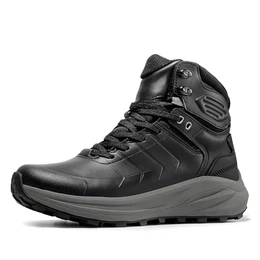 Herren Outdoorschuhe Wanderstiefel Trekking Wanderschuhe Bergsteigen Klettern Wandern Schuhe Wasserdicht Kletterschuhe,Size 41,Schwarz,SNHB241M