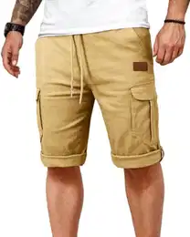 Kurze Hosen Herren Shorts Herren Bermuda Shorts Herren Cargo Shorts Sport Sommer Freizeithose Verstellbarer Länge