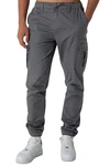 Smith & Solo Cargohose Herren – Chino Hose Cargo Hosen Stretch Activewear mit Taschen Kordelzug Anthrazit