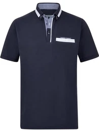 Herren Poloshirt Bellavanza dunkelblau 50