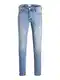 JACK & JONES Male Slim Fit Jeans JJIGLENN JJORIGINAL, Farbe:Hellblau, Jeans/Hosen Neu:30W / 30L