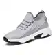 VIBLiSS Herren Aufzug Schuhe Unsichtbare Höhe Heben Höhere Schuhe Casual Mesh Breathable Walking Sneakers für Männer,3.14inchs(8cm) Grey,41 EU