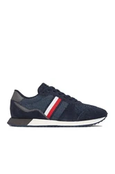 Tommy Hilfiger Runner Evo Mix Block (Niedriger Schnitt Schuhe) Herren Blau