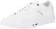 Tommy Hilfiger TH HI VULC STREET RWB LTH LOW ( Niedriger Schnitt (Schuhe) Herren, Weiß (White), 43 EU