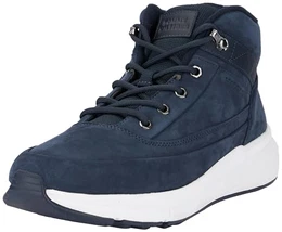 HILFIGER WARM NUBUCK HYBRID B ( Hybrid-Stiefel Herren, Blau (Desert Sky), 43 EU