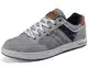 AX BOXING Freizeitschuhe Herren Sneakers Walkingschuhe Mode Schuhe Leichte Trainers Sportschuhe Größe 41-46 EU (1018_Grau, 41 EU)