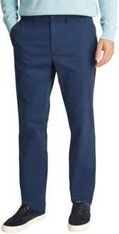 Tommy Hilfiger Chinohose Denton Chino Satin blau