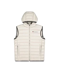 Herren Legacy Outdoor (220341) -Wr Light Nylon Cirè 35gr Small Script Logo High-Neck Gefütterte Weste, Weiß (ES057), M