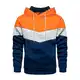 JUZILO Sweatshirt Herren 3XL Tall Hoodie Herren Kapuzenpullover Casual Langarm Karierten Kordelzug Jacquard Sweatshirt mit Kapuze Hoodie Herren XXL Jacquard Hooded Sweat mit Fleece Innenseite
