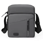 Wasarmir Umhängetasche Herren Crossbody Bag Kuriertasche Grau