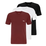 BOSS T-Shirt Rust/White/Black