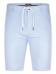 riverso Herren Shorts RIVOliver Bermuda Kurze Hose Bright Sky Blue