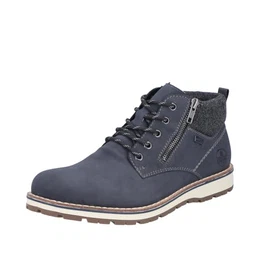 Herren 38409 Schnürstiefel, Blau, 43 EU