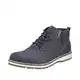 Rieker Herren 38409 Schnürstiefel, Blau, 43 EU