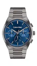 Multi Zifferblatt Quarz Uhr für Herren Kollektion DISTINGUISH mit Edelstahlarmband - 25200443