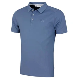 Herren North Coast Poloshirt - Jeans-Blau - M