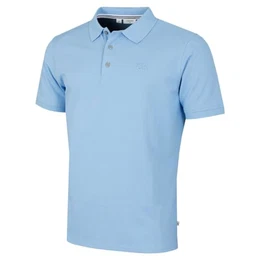 Herren North Coast Poloshirt - Himmel - M