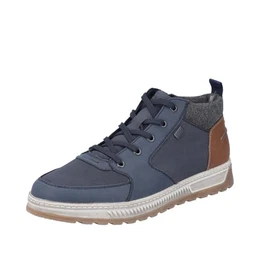 Herren 37011 Schnürstiefel, Blau, 43 EU Weit