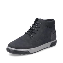 Herren Schnürstiefel 18918, Männer Stiefel,Chukka Boots,schnürung,gefüttert,Boots,Winterstiefel,Winterschuhe,schwarz (00),43 EU / 9 UK