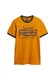 Superdry Herren Ringer Workwear T-Shirt mit Grafik Traditionell Ockerbraun/Finster Marineblau M